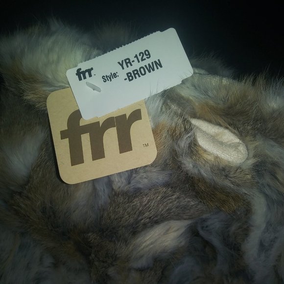 New Rabbit Fur Trapper Hat/Leg Warmers - Must Go!! - Picture 7 of 7